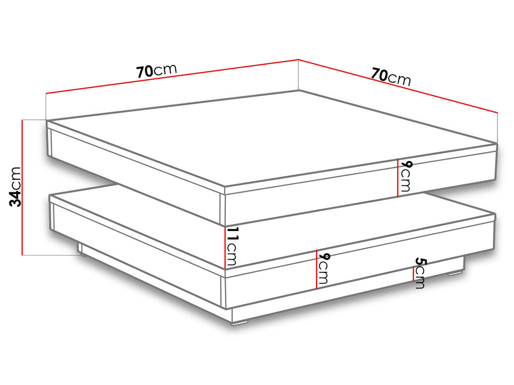 Τραπεζάκι σαλονιού Nenani