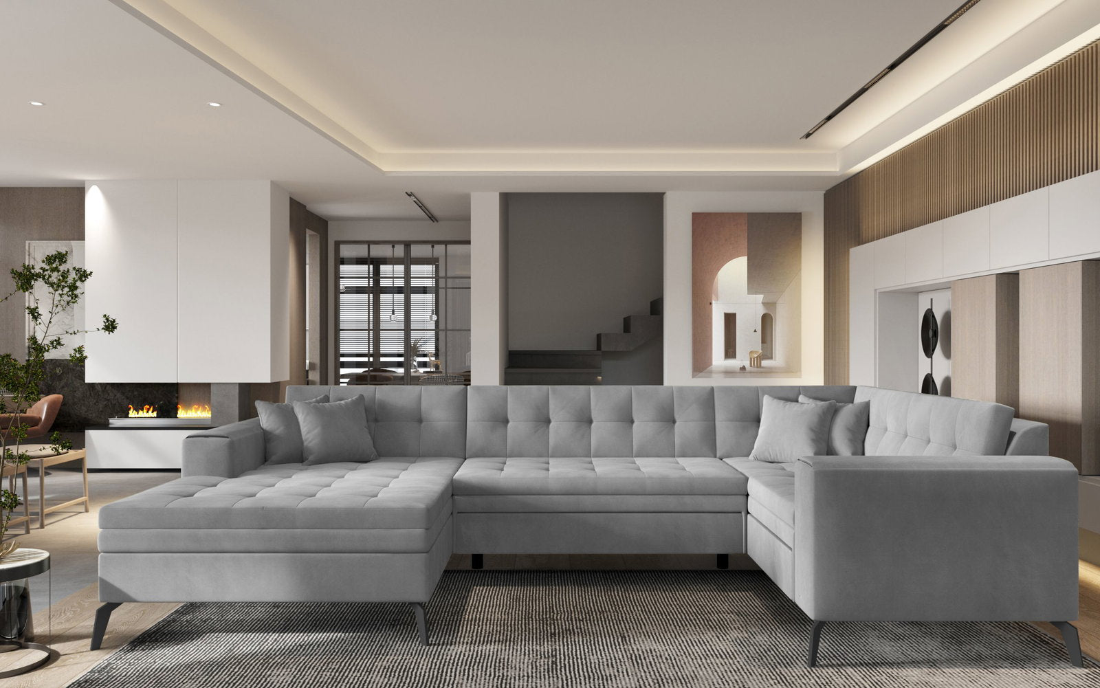 Γωνιακός καναπές Lanvin plus-Αριστερή-Gkri