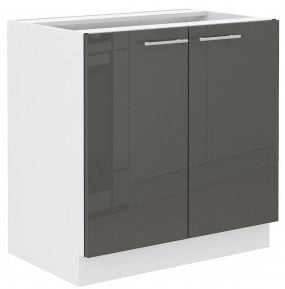 Επιδαπέδιο ντουλάπι νεροχύτη Lyona 80 ZL 2F BB