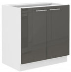 Επιδαπέδιο ντουλάπι νεροχύτη Lyona 80 ZL 2F BB