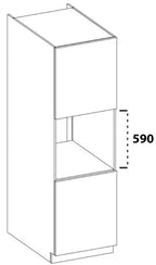 Επιδαπέδιο ντουλάπι Modernus 60 DP 210 2F