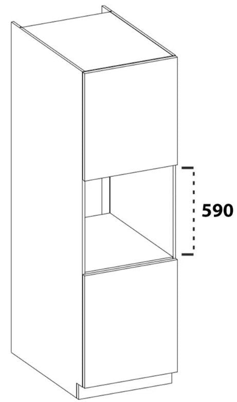 Επιδαπέδιο ντουλάπι Modernus 60 DP 210 2F