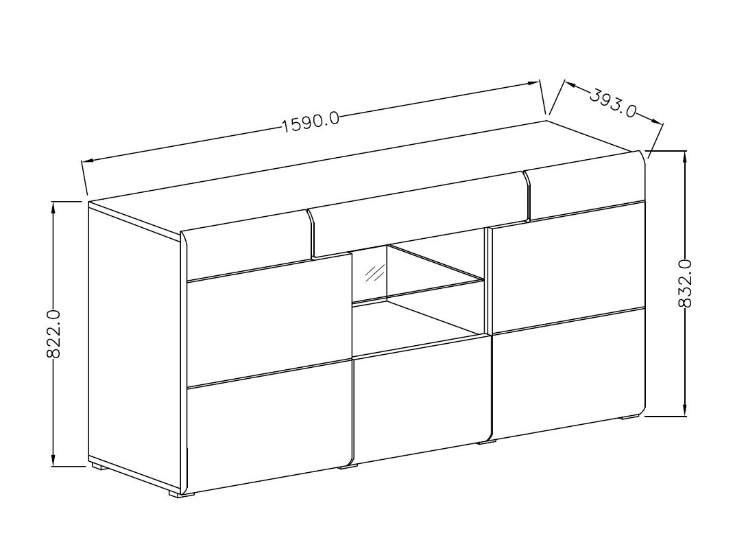 Μπουφές Toldo 26