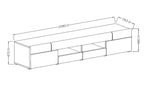 Έπιπλο τηλεόρασης Toldo Plus
