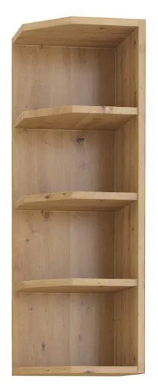 Επιτοίχιο ντουλάπι με ράφια γωνιακό Artista 30 G 90 ZAK