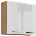 Κρεμαστό ντουλάπι Virgo 80 G 72 2F-Leuko