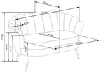Καναπές Moli Διθέσιος-Gkri