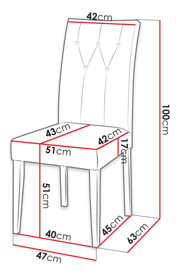 Καρέκλα Marcia S67 Plus-Mpez