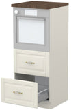 Επιδαπέδιο ντουλάπι φούρνου ψηλό Toscana K14-60-2MB-Ivory