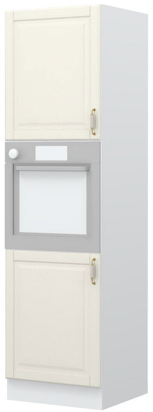 Επιδαπέδιο ντουλάπι φούρνου ψηλό Toscana K21-60-2KR-Λευκό