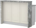 Πάγκος νησίδας Toscana-Μήκος: 135 εκ.-Siena marble