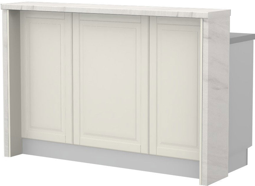 Πάγκος νησίδας Toscana-Μήκος: 150 εκ.-White Marble