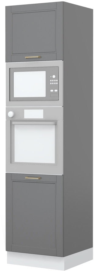Επιδαπέδιο ντουλάπι φούρνου ψηλό Tahoma K23-60-2MB-Γραφίτης