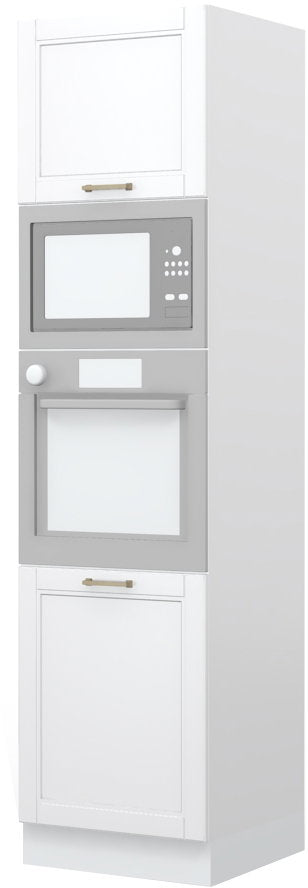 Επιδαπέδιο ντουλάπι φούρνου ψηλό Tahoma K23-60-2MB-Λευκό ματ