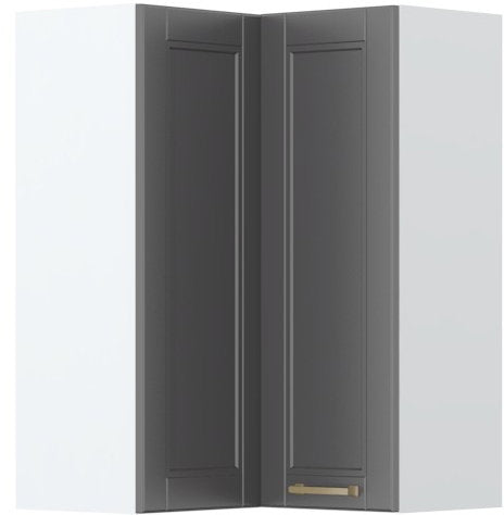 Ντουλάπι κρεμαστό γωνιακό Tahoma V9-UG-2K-Γραφίτης