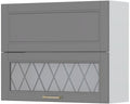 Ντουλάπι κρεμαστό Tahoma V7-90-1K1SP με βιτρίνα