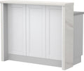 Πάγκος νησίδας Tahoma-Μήκος: 120 εκ.-Λευκό ματ-White Marble