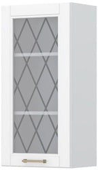 Ντουλάπι κρεμαστό Tahoma V9-45-1KS με βιτρίνα