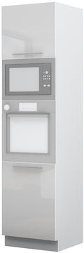 Επιδαπέδιο ντουλάπι φούρνου ψηλό Raval K23-60-RM-Λευκό - Λευκό γυαλιστερό