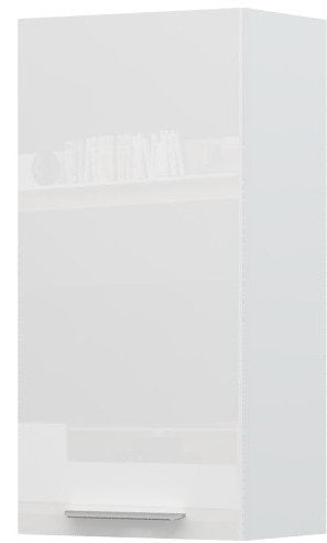 Ντουλάπι κρεμαστό Raval V9-45-1K-Λευκό - Λευκό γυαλιστερό