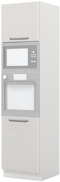 Επιδαπέδιο ντουλάπι φούρνου ψηλό Modena K23-60-RM-Λευκό - Γκρι ανοιχτό