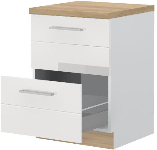 Επιδαπέδιο ντουλάπι Hudson R-60-2MBOX