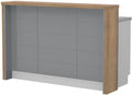 Πάγκος νησίδας Hudson-Μήκος: 150 εκ.-Γκρι-Pacific Walnut