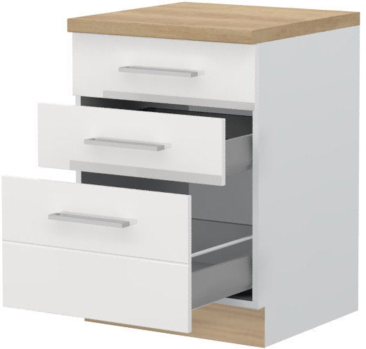 Επιδαπέδιο ντουλάπι Hudson R-60-3MBOX
