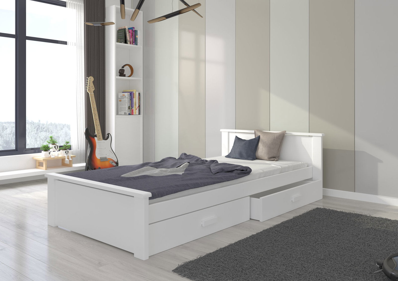 Παιδικό Κρεβάτι Avanta-180 x 80-Leuko