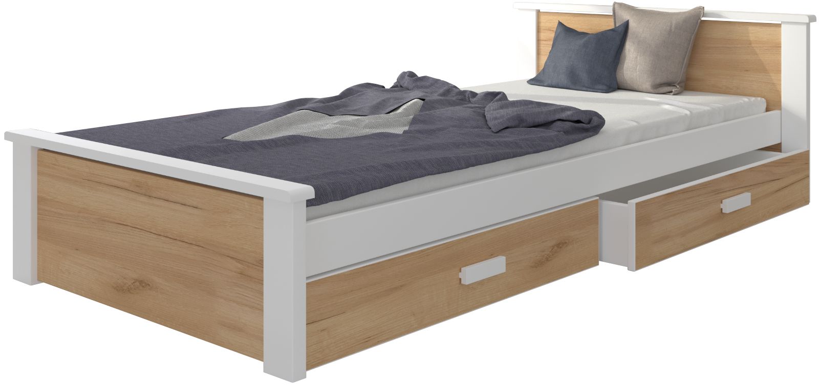 Παιδικό Κρεβάτι Avanta-180 x 80-Leuko - Drus