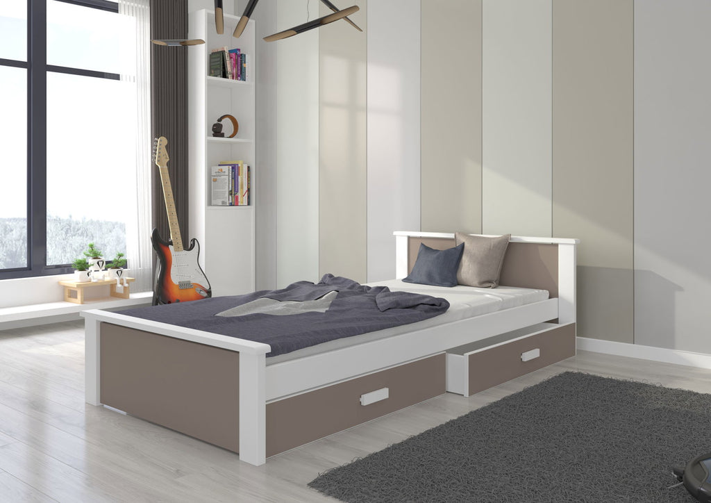 Παιδικό Κρεβάτι Avanta-180 x 80-Leuko - Mpez