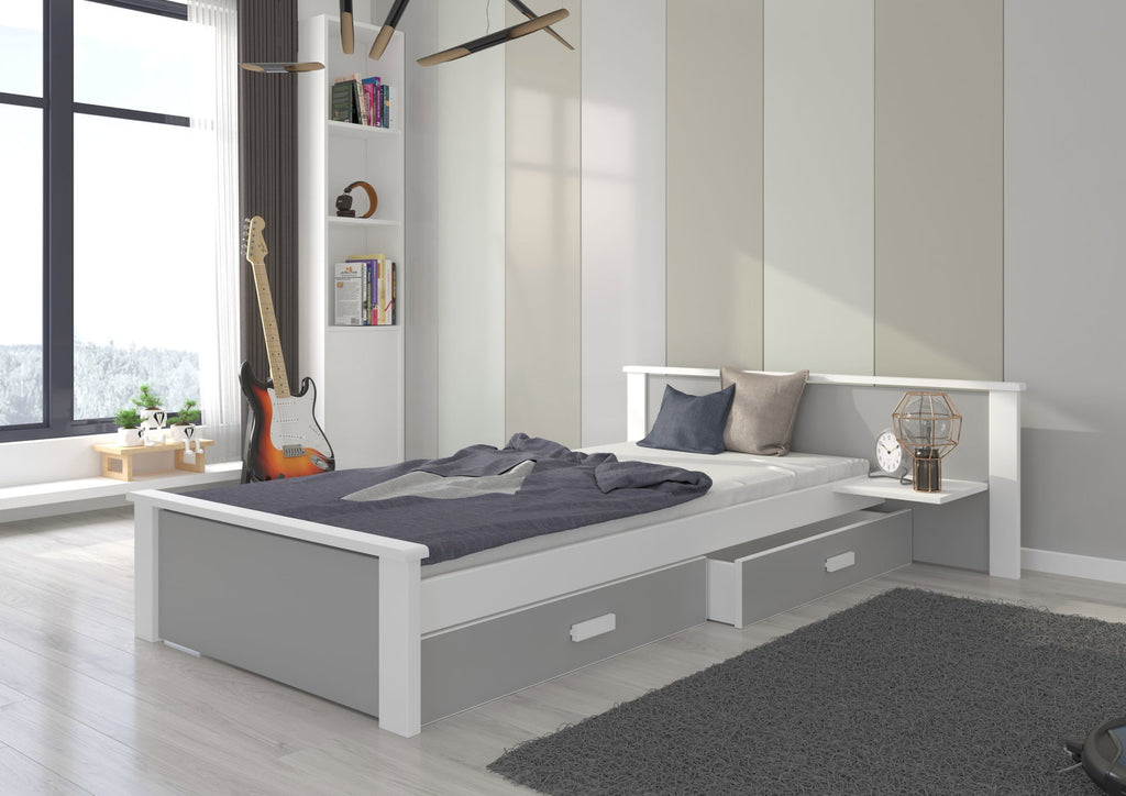 Παιδικό Κρεβάτι Avanta plus-180 x 80-Leuko - Gkri anoixto