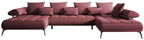 Γωνιακός καναπές Solido XL-Sapio milo-Δεξιά
