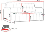 Καναπές Κρεβάτι Viva Grand IV