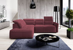 Γωνιακός καναπές Morello L-Magenta-Αριστερή