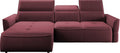Γωνιακός καναπές Morello Mini-Magenta-Αριστερή