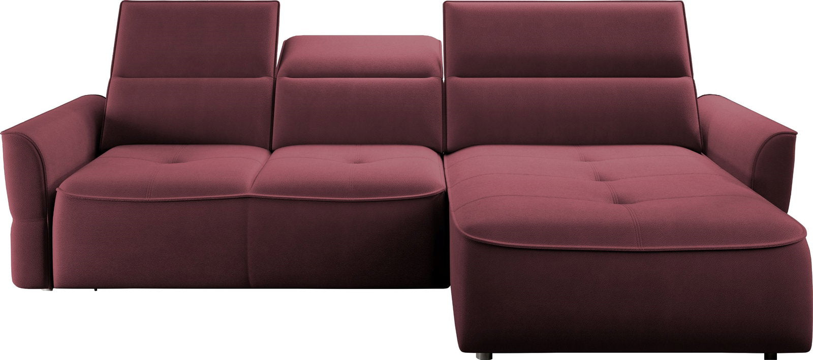 Γωνιακός καναπές Morello Mini-Magenta-Δεξιά