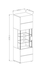 Βιτρίνα Toldo 5-Leuko Fusiko