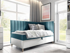Καναπές κρεβάτι Junior Maja III-Petrol-90 x 200-Deksia
