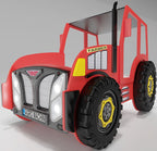 Παιδικό Κρεβάτι Tractor-Kokkino