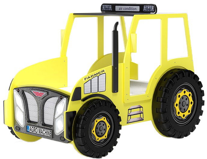 Παιδικό Κρεβάτι Tractor-Kitrino