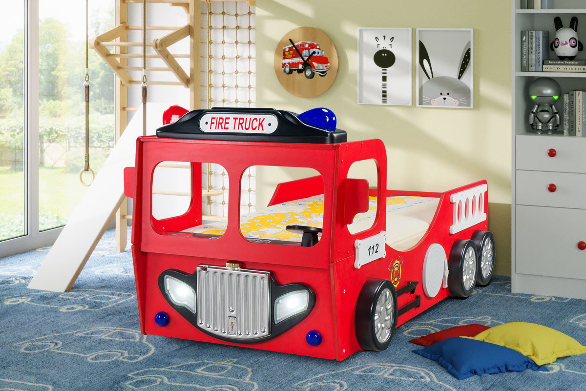 Παιδικό Κρεβάτι Fire Truck