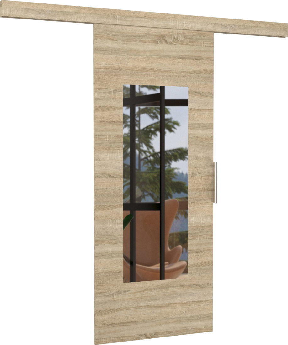 Συρόμενη πόρτα Lad-Leuko-86 x 205 εκ.