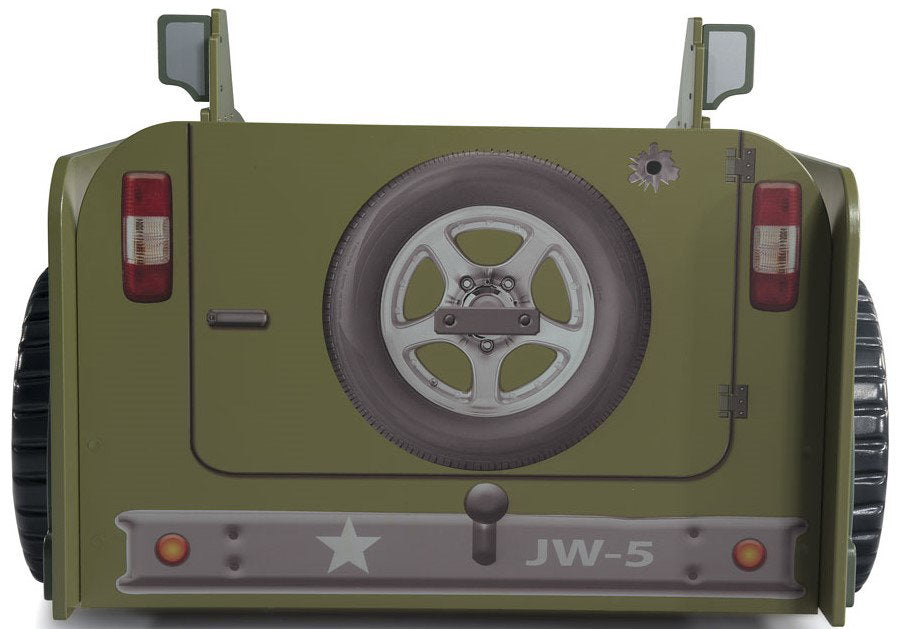 Παιδικό Κρεβάτι Jeep-Prasino