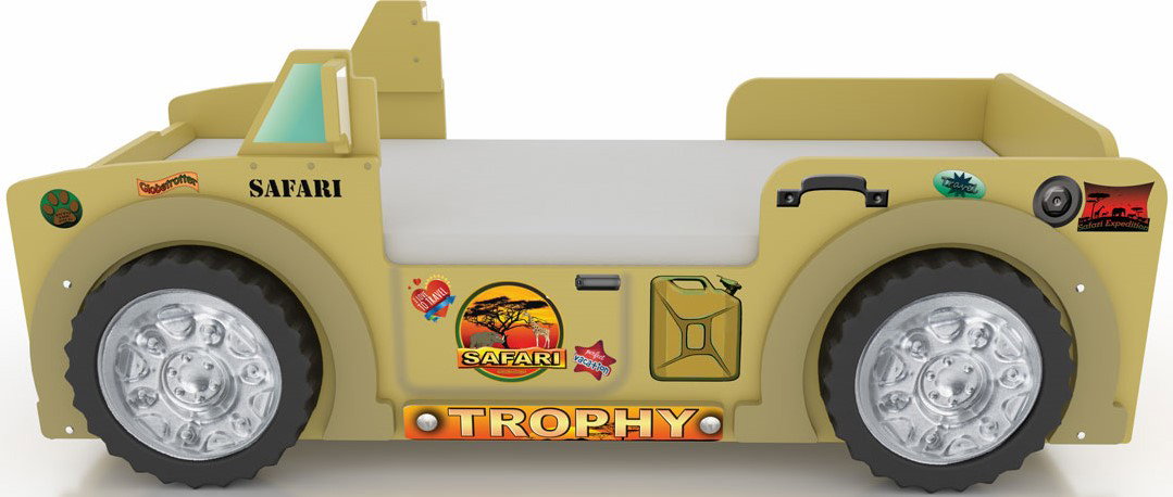 Παιδικό Κρεβάτι Jeep-Kitrino