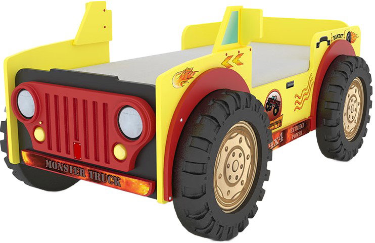 Παιδικό Κρεβάτι Monster Truck
