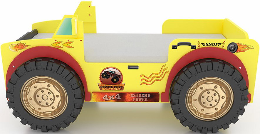Παιδικό Κρεβάτι Monster Truck