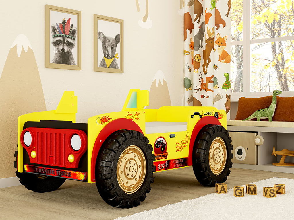Παιδικό Κρεβάτι Monster Truck