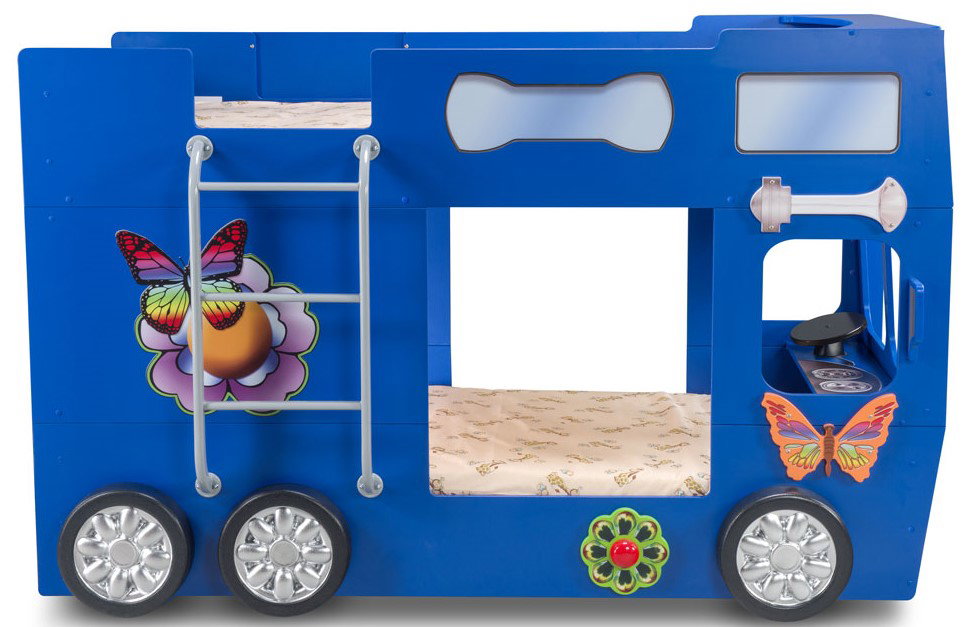 Παιδικό Κρεβάτι Happy Bus-Mple