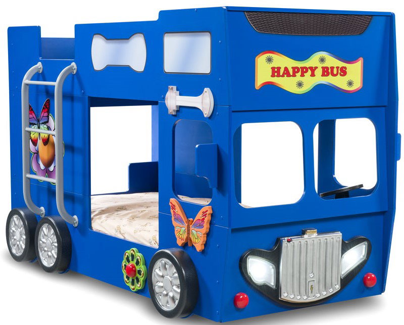 Παιδικό Κρεβάτι Happy Bus-Mple